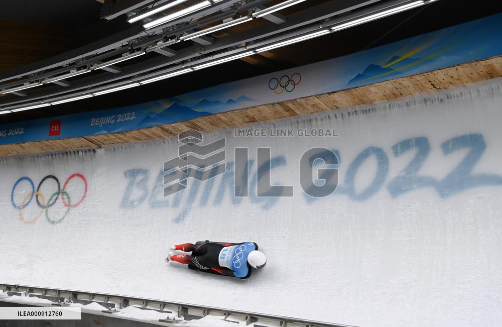 (BEIJING2022)CHINA-BEIJING-OLYMPIC WINTER GAMES-SKELETON-MEN HEAT (CN)