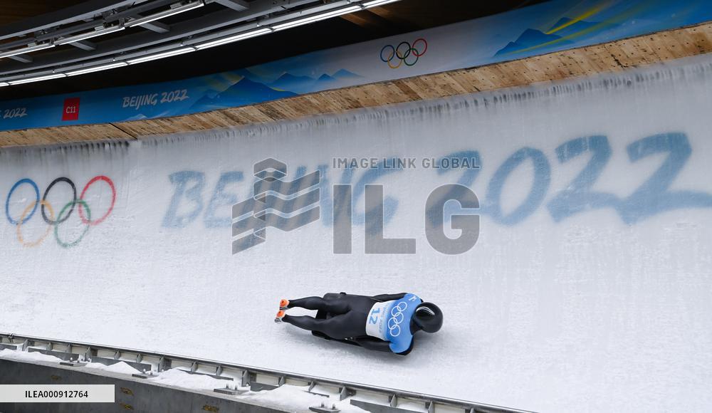 (BEIJING2022)CHINA-BEIJING-OLYMPIC WINTER GAMES-SKELETON-MEN HEAT (CN)