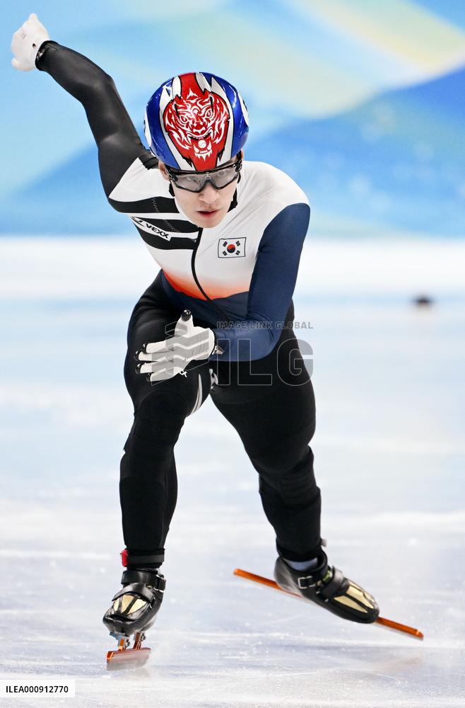 (BEIJING2022)CHINA-BEIJING-OLYMPIC WINTER GAMES-SHORT TRACK SPEED SKATING (CN)