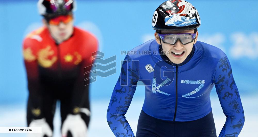 (BEIJING2022)CHINA-BEIJING-OLYMPIC WINTER GAMES-SHORT TRACK SPEED SKATING (CN)