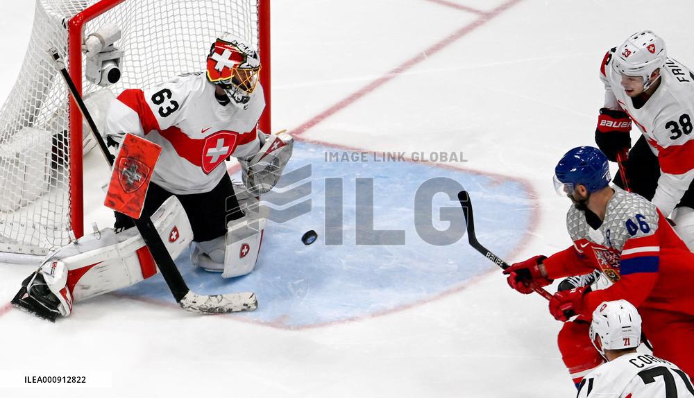 (BEIJING2022)CHINA-BEIJING-OLYMPIC WINTER GAMES-ICE HOCKEY-MEN'S PRELIMINARY-CZE VS SUI (CN)