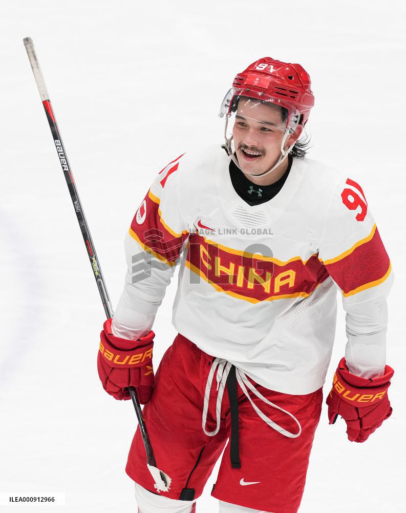 (BEIJING2022)CHINA-BEIJING-OLYMPIC WINTER GAMES-ICE HOCKEY-MEN'S PRELIMINARY-GER VS CHN(CN)