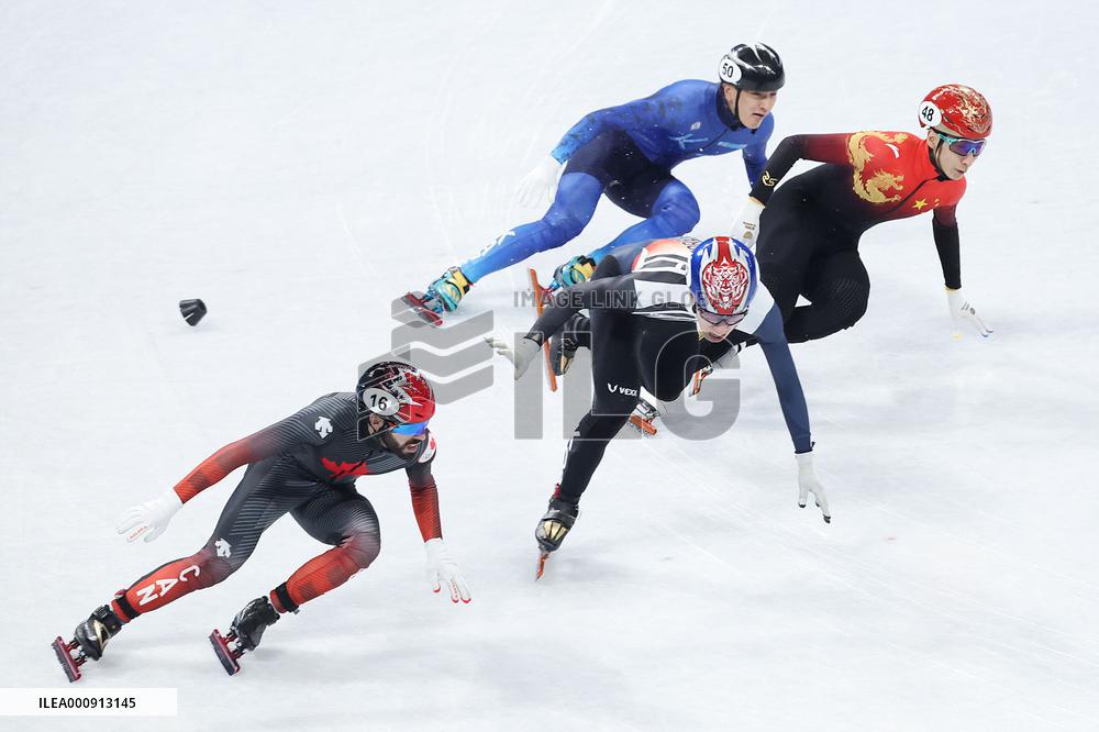 (BEIJING2022)CHINA-BEIJING-OLYMPIC WINTER GAMES-SHORT TRACK SPEED SKATING (CN)