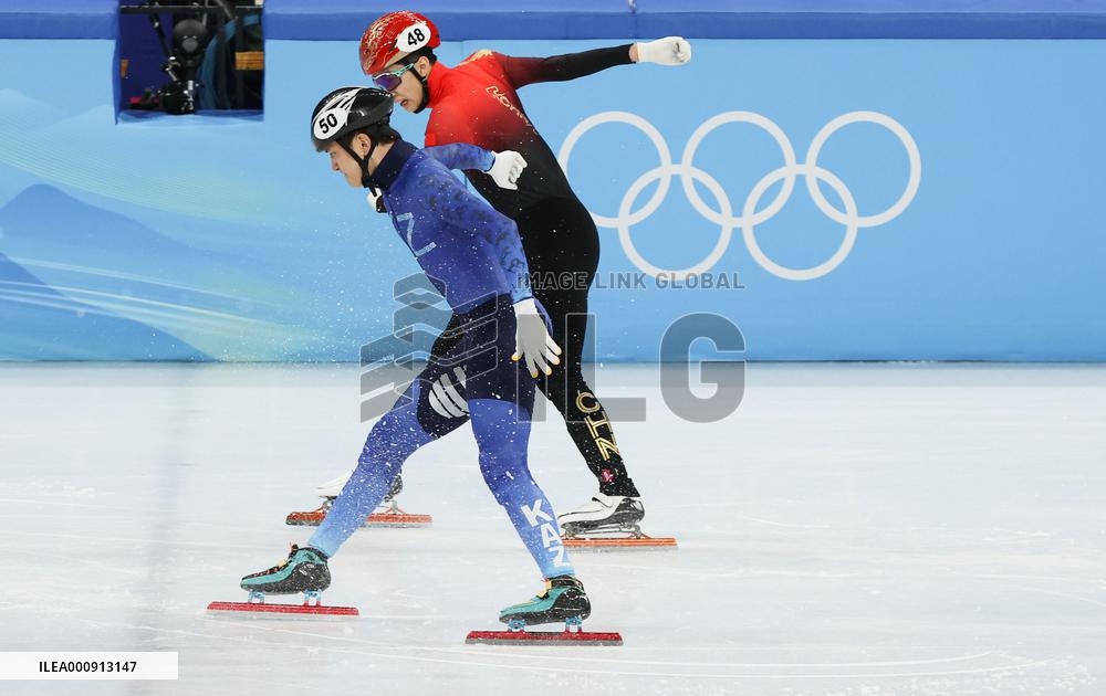 (BEIJING2022)CHINA-BEIJING-OLYMPIC WINTER GAMES-SHORT TRACK SPEED SKATING (CN)