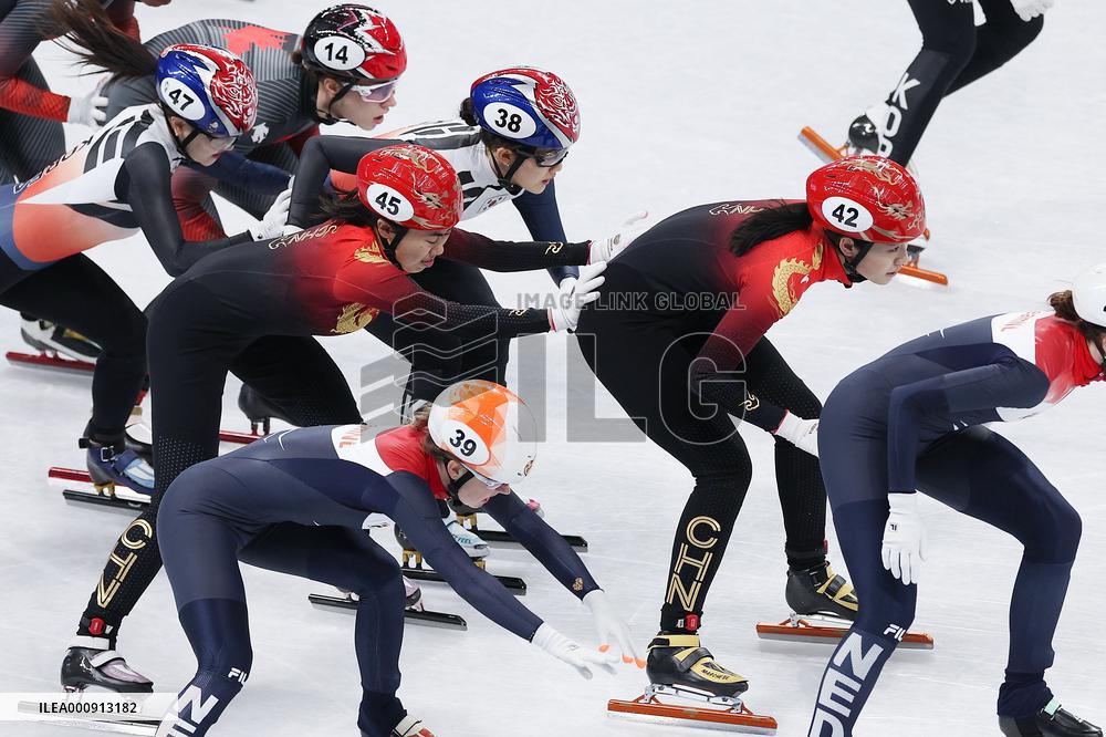 (BEIJING2022)CHINA-BEIJING-OLYMPIC WINTER GAMES-SHORT TRACK SPEED SKATING (CN)