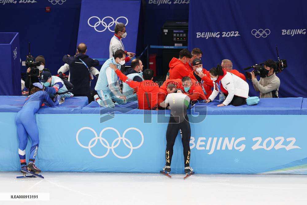 (BEIJING2022)CHINA-BEIJING-OLYMPIC WINTER GAMES-SHORT TRACK SPEED SKATING (CN)