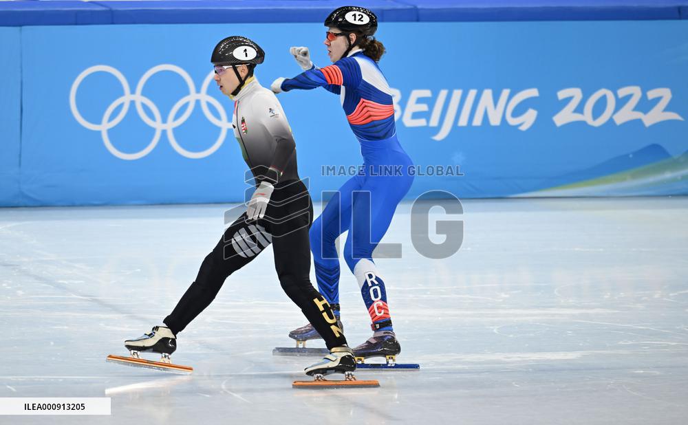 (BEIJING2022)CHINA-BEIJING-OLYMPIC WINTER GAMES-SHORT TRACK SPEED SKATING (CN)