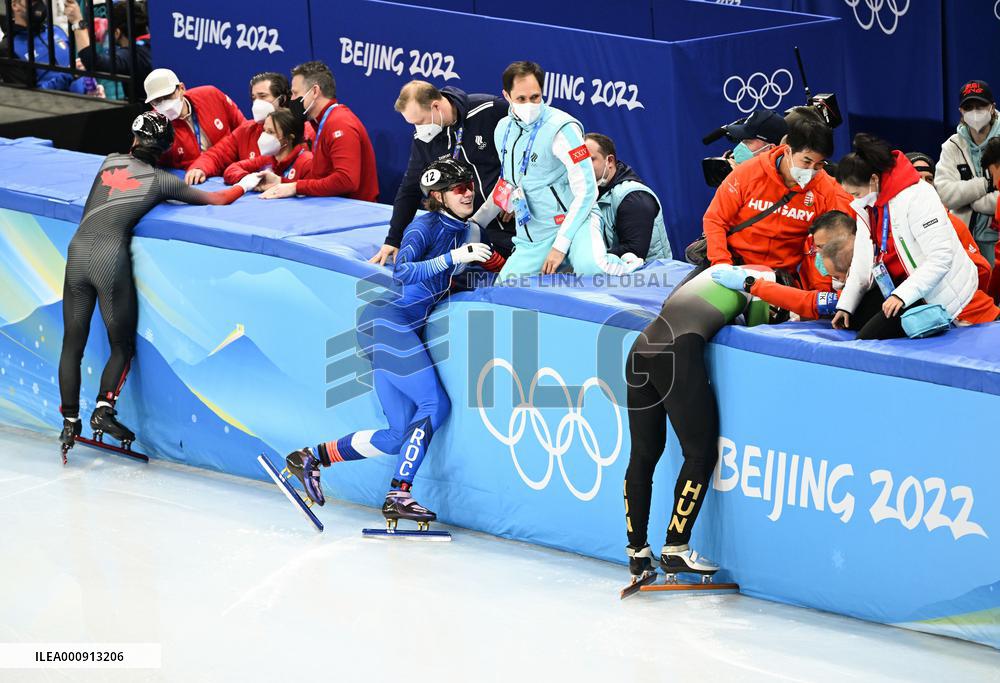 (BEIJING2022)CHINA-BEIJING-OLYMPIC WINTER GAMES-SHORT TRACK SPEED SKATING (CN)
