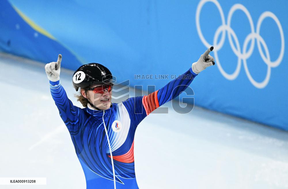 (BEIJING2022)CHINA-BEIJING-OLYMPIC WINTER GAMES-SHORT TRACK SPEED SKATING (CN)