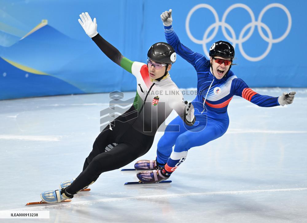 (BEIJING2022)CHINA-BEIJING-OLYMPIC WINTER GAMES-SHORT TRACK SPEED SKATING (CN)