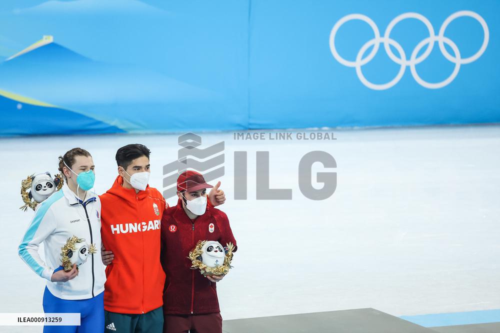 (BEIJING2022)CHINA-BEIJING-OLYMPIC WINTER GAMES-SHORT TRACK SPEED SKATING (CN)