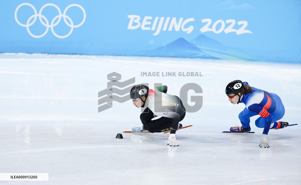 (BEIJING2022)CHINA-BEIJING-OLYMPIC WINTER GAMES-SHORT TRACK SPEED SKATING (CN)
