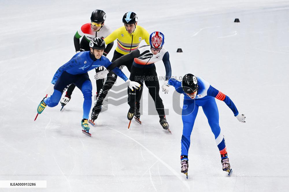 (BEIJING2022)CHINA-BEIJING-OLYMPIC WINTER GAMES-SHORT TRACK SPEED SKATING (CN)