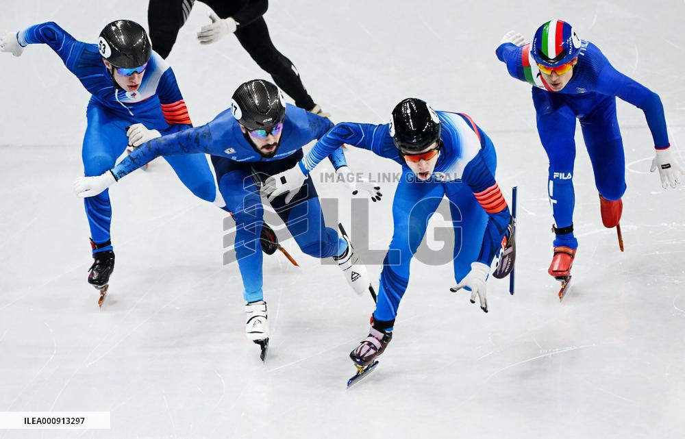 (BEIJING2022)CHINA-BEIJING-OLYMPIC WINTER GAMES-SHORT TRACK SPEED SKATING (CN)