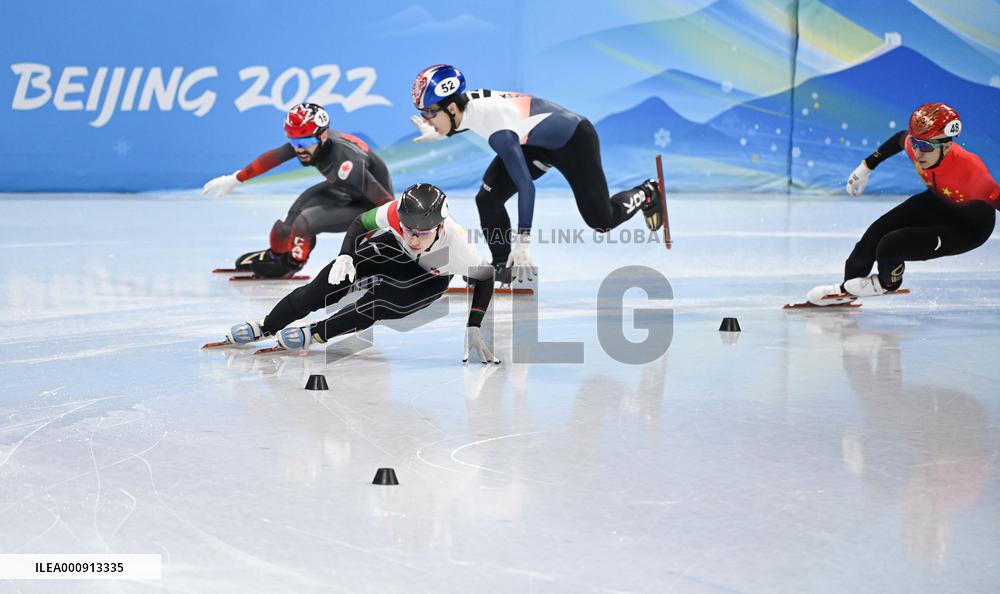 (BEIJING2022)CHINA-BEIJING-OLYMPIC WINTER GAMES-SHORT TRACK SPEED SKATING (CN)