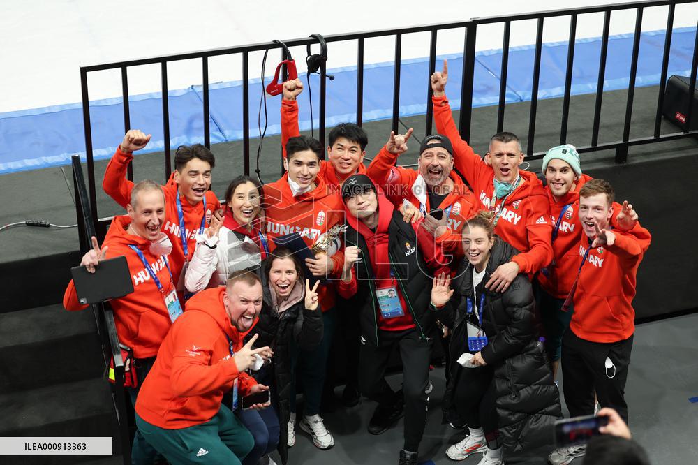 (BEIJING2022)CHINA-BEIJING-OLYMPIC WINTER GAMES-SHORT TRACK SPEED SKATING (CN)