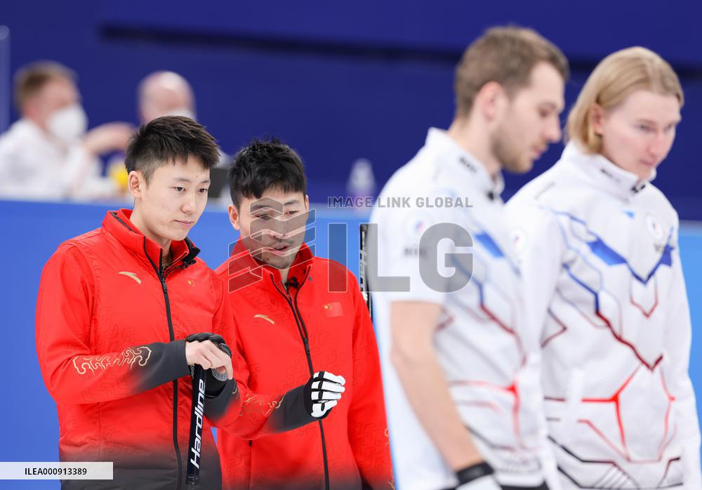 (BEIJING2022)CHINA-BEIJING-WINTER OLYMPIC GAMES-CURLING-MEN'S ROUND ROBIN (CN)