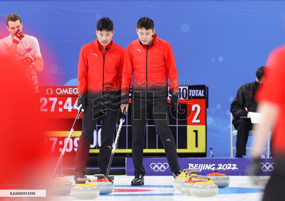 (BEIJING2022)CHINA-BEIJING-WINTER OLYMPIC GAMES-CURLING-MEN'S ROUND ROBIN (CN)