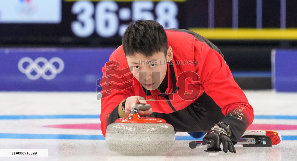 (BEIJING2022)CHINA-BEIJING-WINTER OLYMPIC GAMES-CURLING-MEN'S ROUND ROBIN (CN)