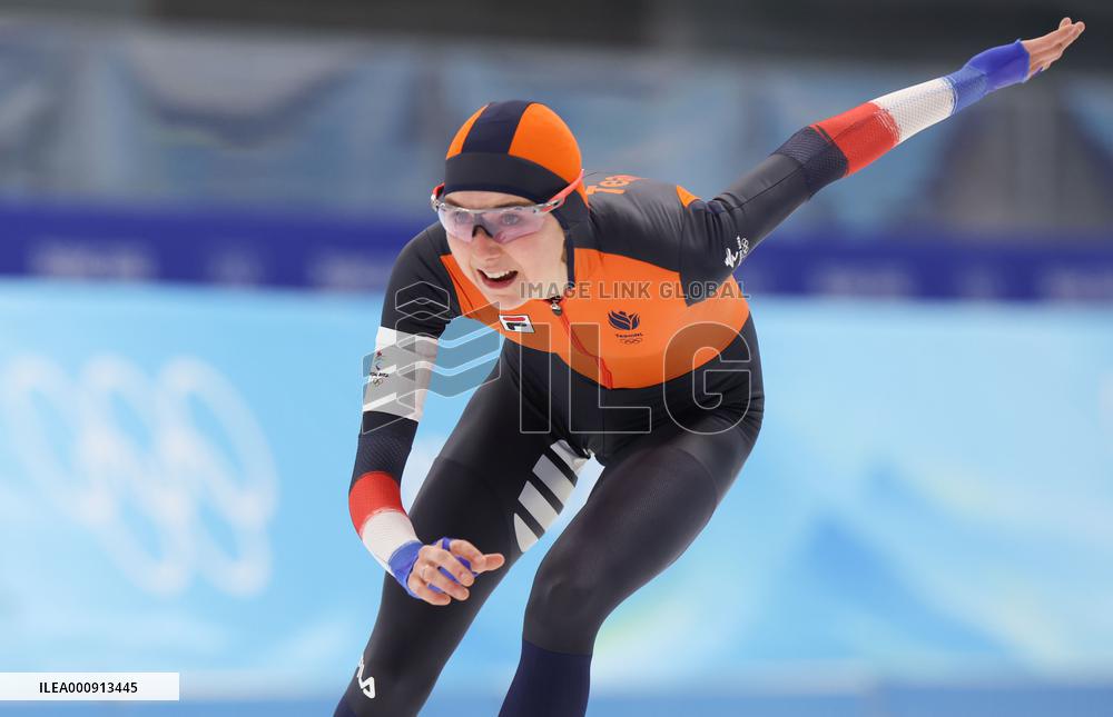 (BEIJING2022)CHINA-BEIJING-OLYMPIC WINTER GAMES-SPEED SKATING-WOMEN'S 5,000M (CN)
