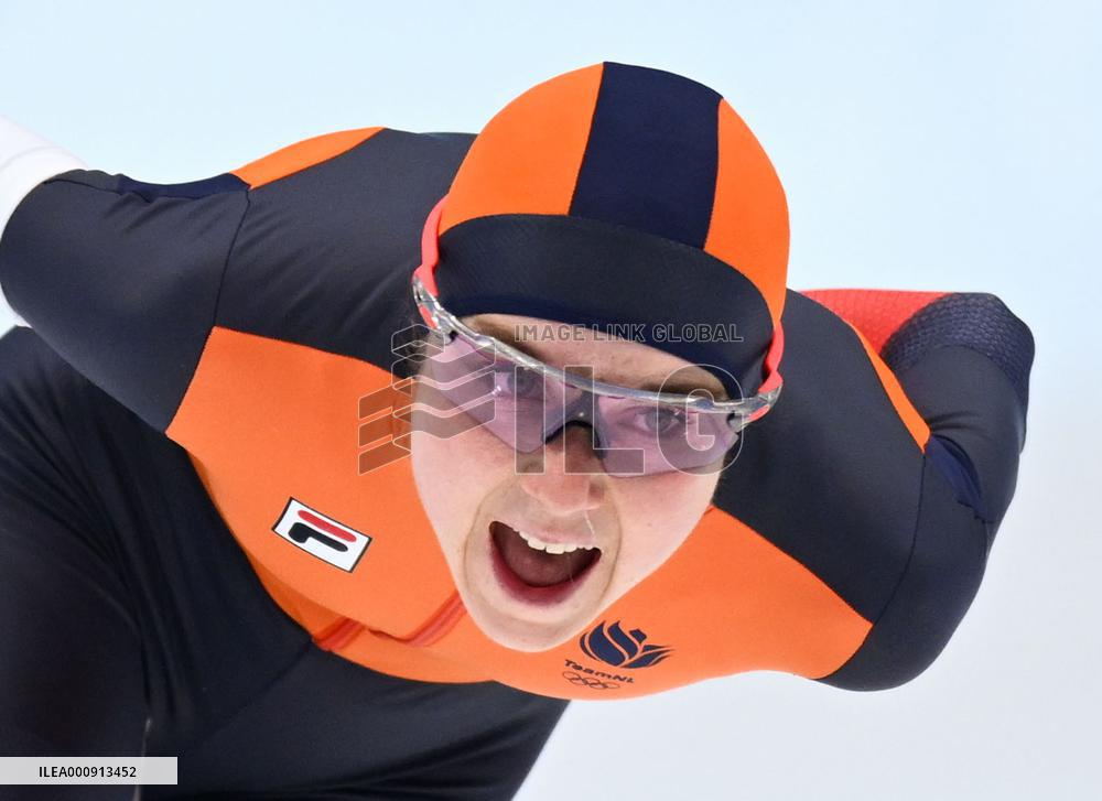 (BEIJING2022)CHINA-BEIJING-OLYMPIC WINTER GAMES-SPEED SKATING-WOMEN'S 5,000M (CN)