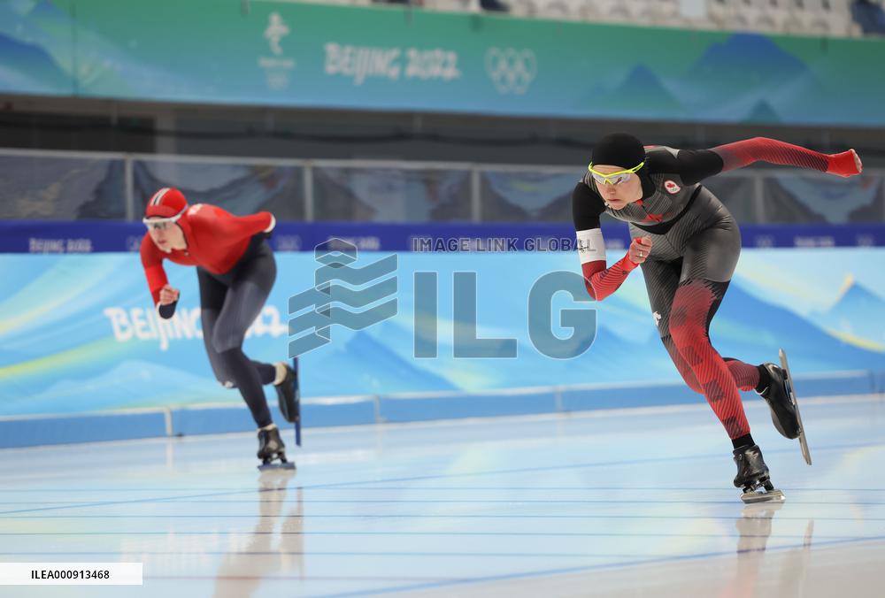 (BEIJING2022)CHINA-BEIJING-OLYMPIC WINTER GAMES-SPEED SKATING-WOMEN'S 5,000M (CN)
