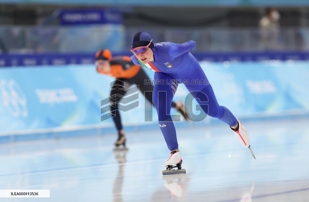 (BEIJING2022)CHINA-BEIJING-OLYMPIC WINTER GAMES-SPEED SKATING-WOMEN'S 5,000M (CN)