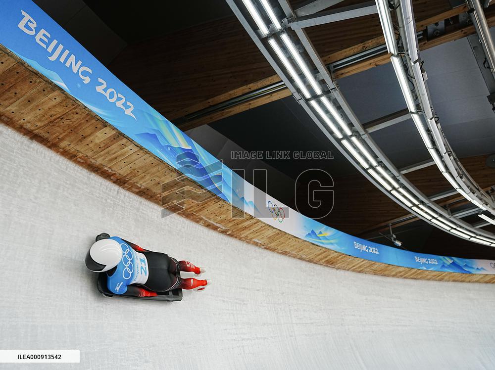 (BEIJING2022)CHINA-BEIJING-OLYMPIC WINTER GAMES-SKELETON-WOMEN HEAT (CN)