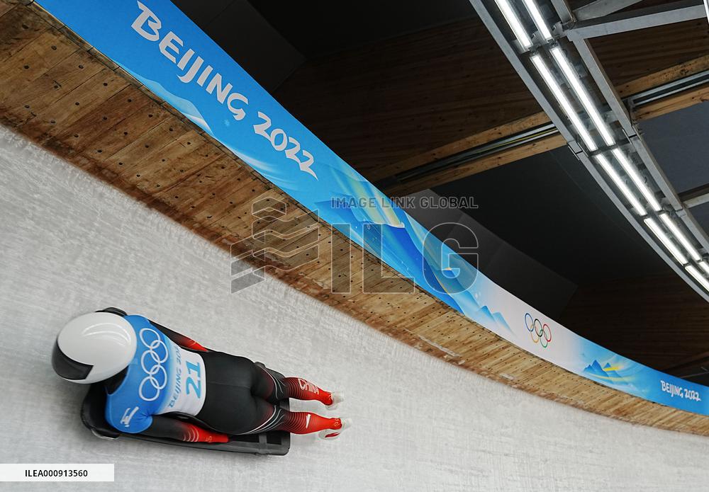 (BEIJING2022)CHINA-BEIJING-OLYMPIC WINTER GAMES-SKELETON-WOMEN HEAT (CN)