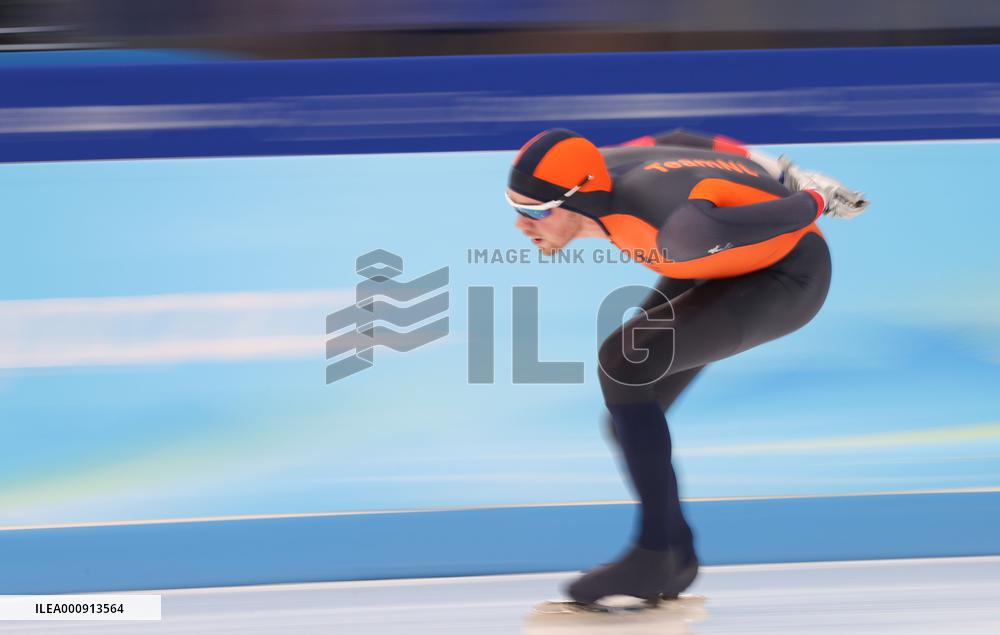 (BEIJING2022)CHINA-BEIJING-OLYMPIC WINTER GAMES-SPEED SKATING-MEN'S 10000M (CN)