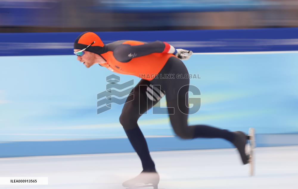(BEIJING2022)CHINA-BEIJING-OLYMPIC WINTER GAMES-SPEED SKATING-MEN'S 10000M (CN)