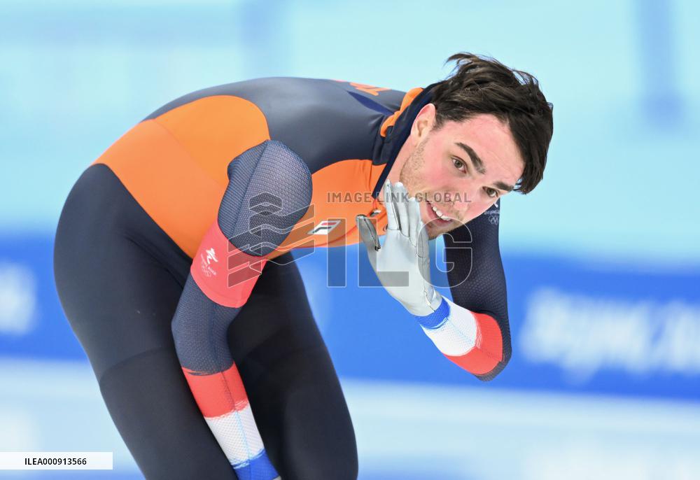 (BEIJING2022)CHINA-BEIJING-OLYMPIC WINTER GAMES-SPEED SKATING-MEN'S 10000M (CN)