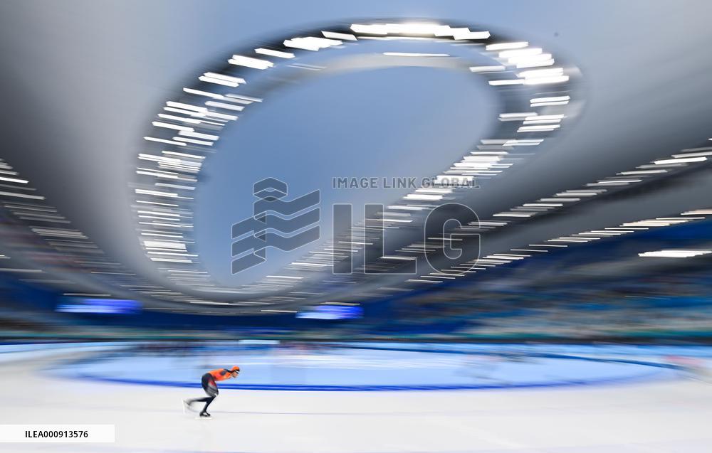 (BEIJING2022)CHINA-BEIJING-OLYMPIC WINTER GAMES-SPEED SKATING-MEN'S 10000M (CN)