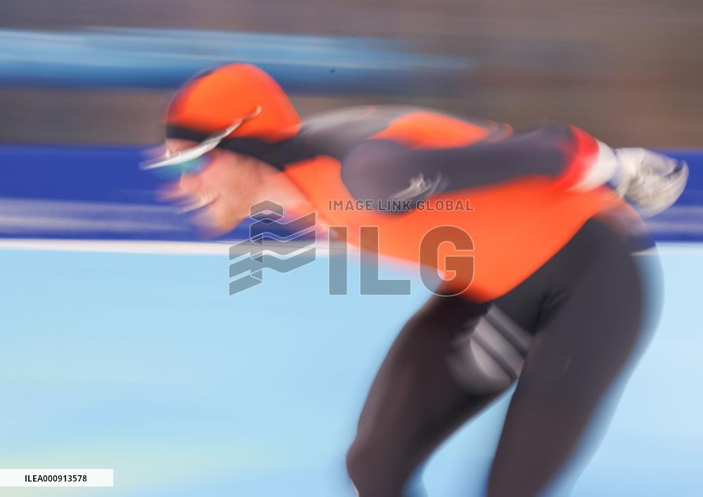 (BEIJING2022)CHINA-BEIJING-OLYMPIC WINTER GAMES-SPEED SKATING-MEN'S 10000M (CN)