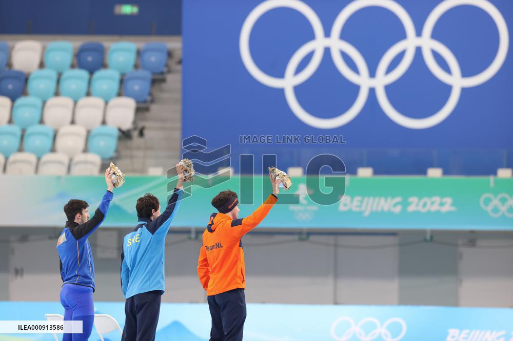 (BEIJING2022)CHINA-BEIJING-OLYMPIC WINTER GAMES-SPEED SKATING-MEN'S 10000M (CN)