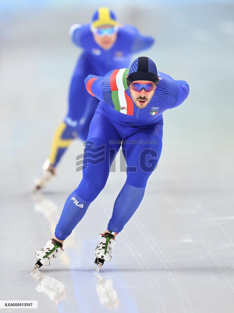 (BEIJING2022)CHINA-BEIJING-OLYMPIC WINTER GAMES-SPEED SKATING-MEN'S 10000M (CN)