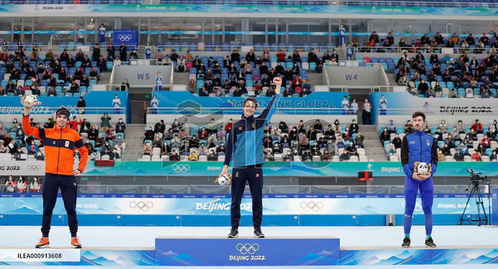 (BEIJING2022)CHINA-BEIJING-OLYMPIC WINTER GAMES-SPEED SKATING-MEN'S 10000M (CN)