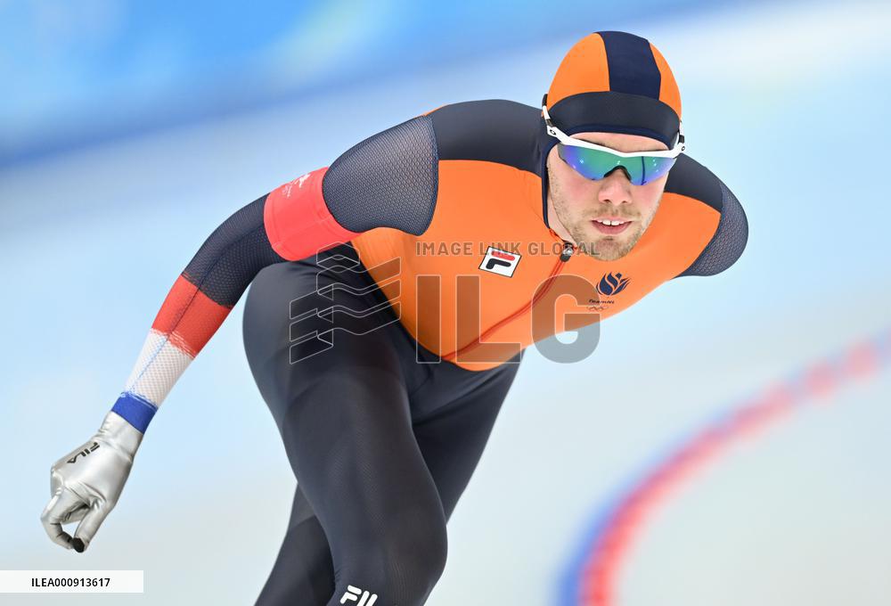 (BEIJING2022)CHINA-BEIJING-OLYMPIC WINTER GAMES-SPEED SKATING-MEN'S 10000M (CN)