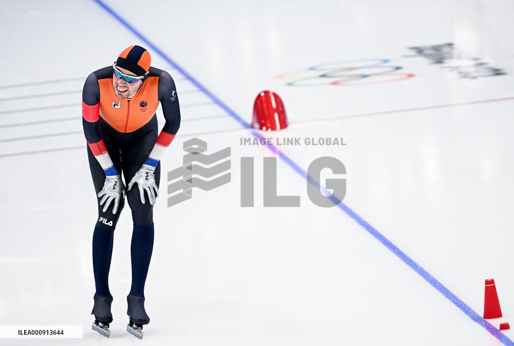 (BEIJING2022)CHINA-BEIJING-OLYMPIC WINTER GAMES-SPEED SKATING-MEN'S 10000M (CN)