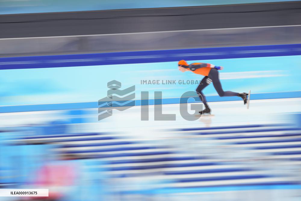 (BEIJING2022)CHINA-BEIJING-OLYMPIC WINTER GAMES-SPEED SKATING-MEN'S 10000M (CN)