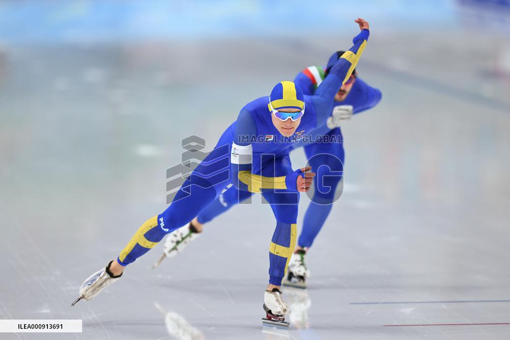 (BEIJING2022)CHINA-BEIJING-OLYMPIC WINTER GAMES-SPEED SKATING-MEN'S 10000M (CN)