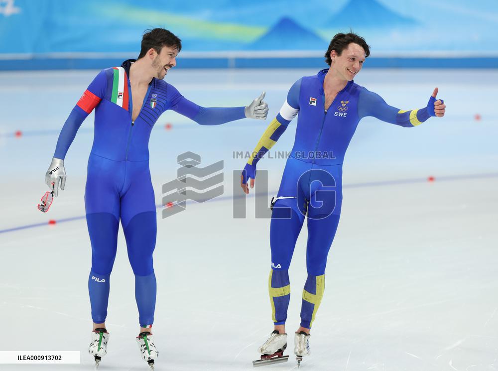 (BEIJING2022)CHINA-BEIJING-OLYMPIC WINTER GAMES-SPEED SKATING-MEN'S 10000M (CN)