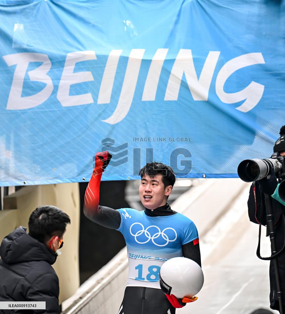 (BEIJING2022)CHINA-BEIJING-OLYMPIC WINTER GAMES-SKELETON-MEN HEAT(CN)
