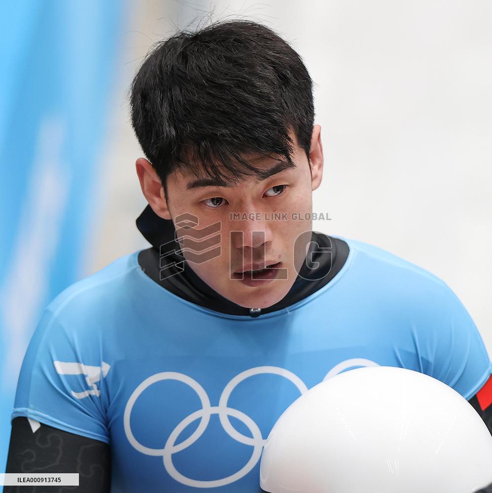 (BEIJING2022)CHINA-BEIJING-OLYMPIC WINTER GAMES-SKELETON-MEN HEAT(CN)