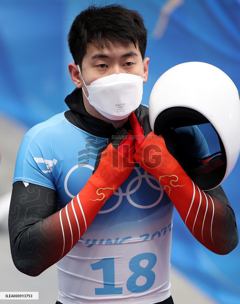 (BEIJING2022)CHINA-BEIJING-OLYMPIC WINTER GAMES-SKELETON-MEN HEAT(CN)