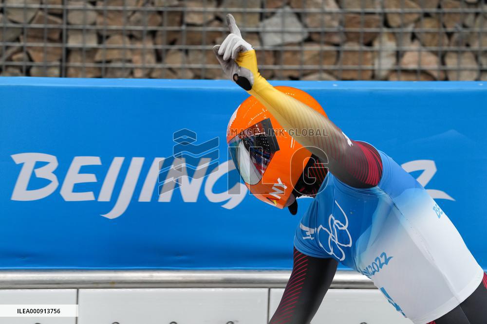 (BEIJING2022)CHINA-BEIJING-OLYMPIC WINTER GAMES-SKELETON-MEN HEAT(CN)