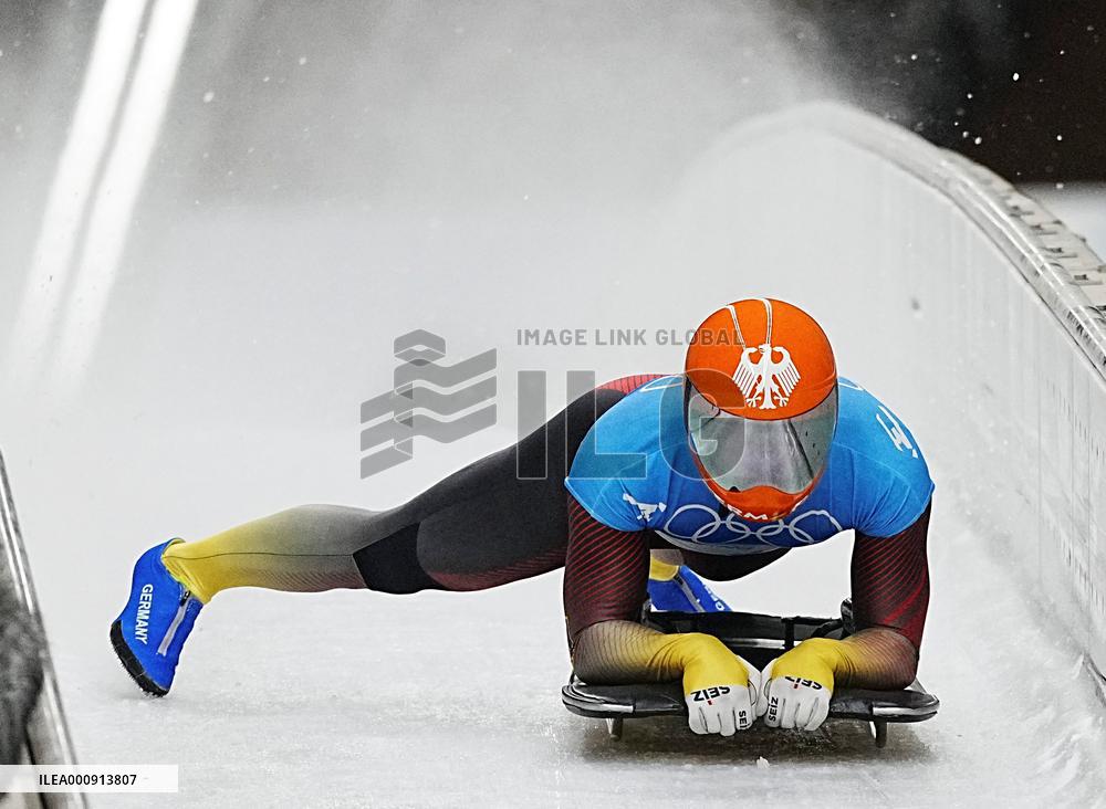 (BEIJING2022)CHINA-BEIJING-OLYMPIC WINTER GAMES-SKELETON-MEN HEAT(CN)