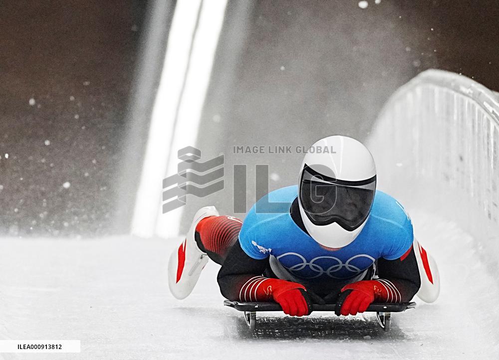 (BEIJING2022)CHINA-BEIJING-OLYMPIC WINTER GAMES-SKELETON-MEN HEAT(CN)