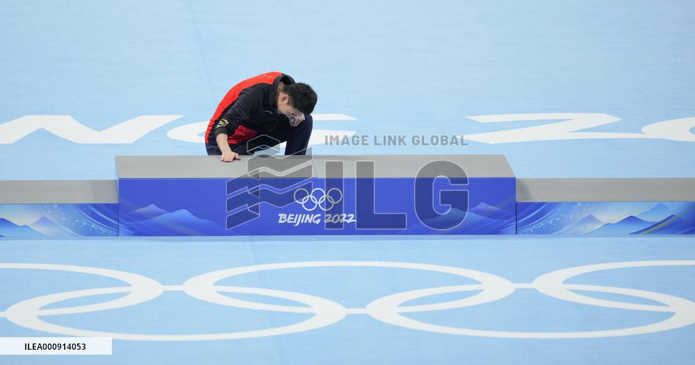 (BEIJING2022)CHINA-BEIJING-OLYMPIC WINTER GAMES-SPEED SKATING-MEN'S 500M (CN)