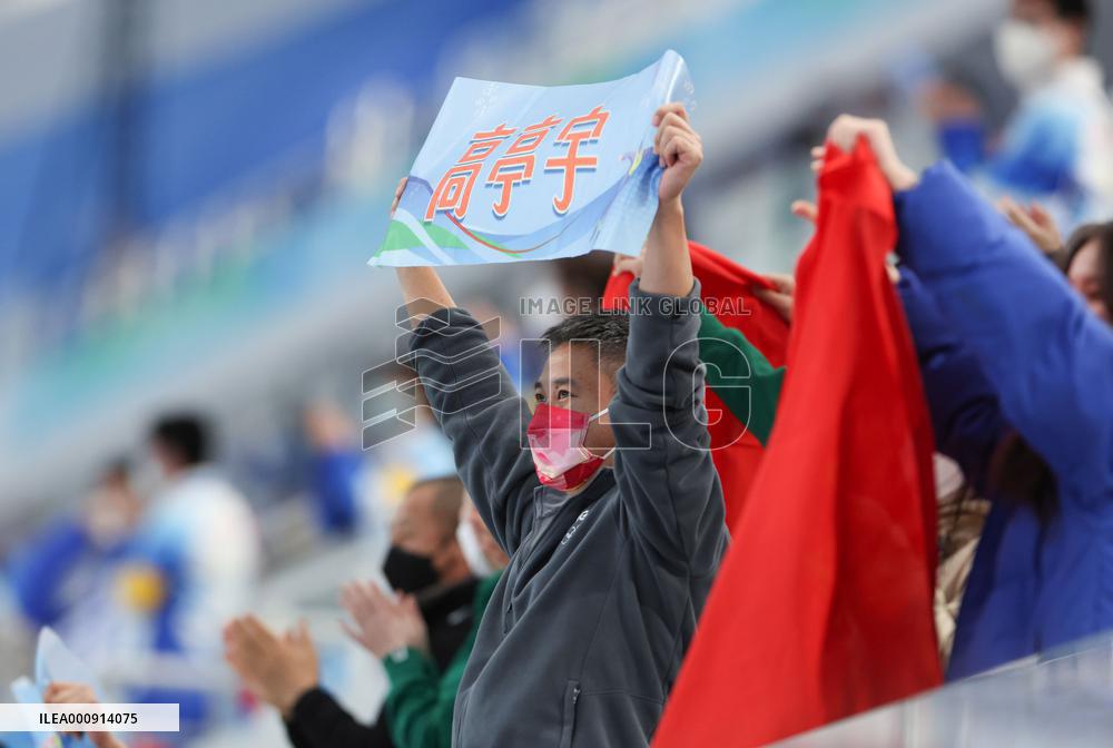 (BEIJING2022)CHINA-BEIJING-OLYMPIC WINTER GAMES-SPEED SKATING-MEN'S 500M (CN)